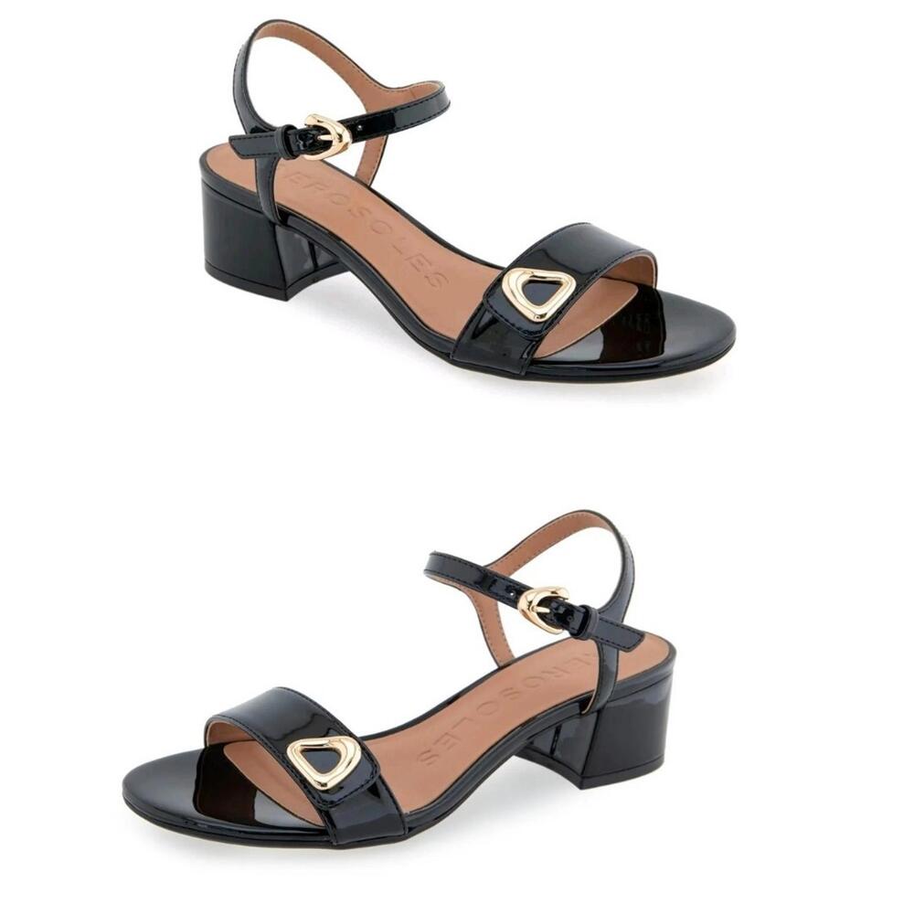 Aerosoles Cairo Dress Block Heeled Sandals Women's Size 9 NIB